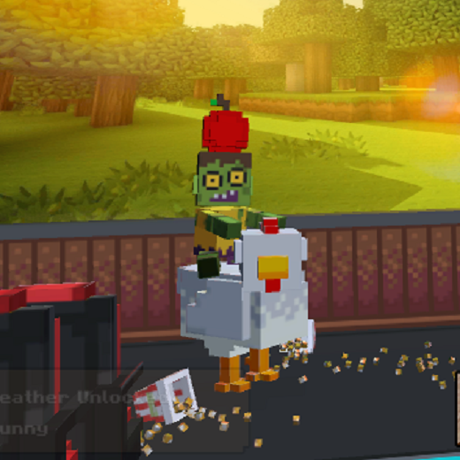 An image of a player clicking to earn points in-game